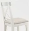 Image Стул для кухни Ikea Ingolf/Hallarp (White/Beige)