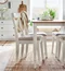 Image Стул для кухни Ikea Ingolf/Hallarp (White/Beige)