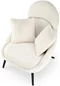 Image Кресло Halmar Merry Cream/Black