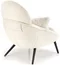 Image Кресло Halmar Merry Cream/Black