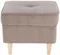 Image Пуф Tempo Kondela Rufino 3 Grey-Beige/Beech