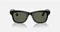 Image Ochelari Ray-Ban Meta Wayfarer Shiny Black, G15 Green RW4008 150-L