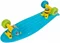 Image Скейтборд Enero Mini Puppy 1012773 Blue