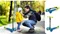 Image Самокат RicoKids Loco Blue/Green