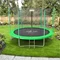 Image Батут JUMI 2.44 м, сетка внутренняя, зеленый