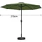 Image Садовый зонт Murcia (Зеленый)