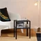 Image Noptiera Ikea Knarrevik cu raft 37x28 (Negru)
