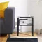 Image Noptiera Ikea Knarrevik cu raft 37x28 (Negru)