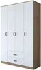 Image Dulap Mirage Meble BA112 4D2S (Walnut/White)