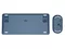 Image Клавиатура + мышь Trust Lyra Multi-Device Compact, Blue