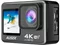 Image Экшн камера Ausek AUSEK WiFi action camera with dual color screen, 16MP, 4k/30fps, 900mAh, Black AT