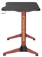 Image Офисный стол Lumi GMD03-1 Conqueror Gaming Desk with RGB Lighting, Black/Red