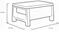 Image Set mobilier de gradina Heniver Novara 2+1+1+T (Anthracite)