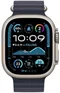 Image Ceas inteligent Apple Watch Ultra 2 GPS + Cellular 49mm Black Titanium Case w. Navy Ocean Band
