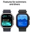 Image Ceas inteligent Apple Watch Ultra 2 GPS + Cellular 49mm Black Titanium Case w. Navy Ocean Band