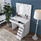 Image Туалетный столик Mirage Meble BJ115 White