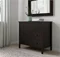 Image Комод Ikea Koppang 3 ящика 90x83 (Black/Brown)