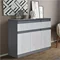 Image Тумба Modern Komfi 120 (Slate Gray/Craft Oak White)