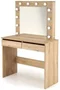 Image Туалетный столик с подсветкой Halmar Hollywood, Artisan Oak