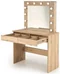 Image Туалетный столик с подсветкой Halmar Hollywood, Artisan Oak