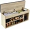 Image Банкетка-стеллаж для обуви Costway JV11726NA (Sonoma Oak)