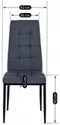 Image Scaun Mebel Elite Tex (Dark Grey/Black)