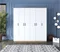 Image Шкаф Mirage Meble BA114 S 6D, Walnut/White