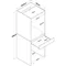 Image Шкаф Mirage Meble KD113, White