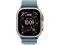 Image Apple Watch Ultra 3 GPS + LTE 49mm MEWK4 Natural Titanium Case Light Blue Alpine Loop - Small