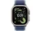 Image Apple Watch Ultra 3 GPS + LTE 49mm MEWR4 Natural Titanium Case Blue/Bright Blue Trail Loop - S/M