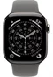 Image Apple Watch Series 11 GPS + LTE 42mm MF8N4 Natural Titanium Case Stone Grey Sport Band M/L