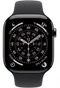 Image Apple Watch Series 11 GPS + LTE 46mm MFD14 Slate Titanium Case Black Sport Band S/M