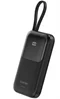 Image Внешний аккумулятор CANYON OnPower 101 built-in cable 10000 mAh, Black