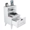 Image Тумба прикроватная Mirage Meble BD105, White