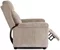 Image Fotoliu recliner Mebel Elite Spencer, Beige