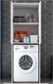 Image Шкаф Mirage Meble KD110, White