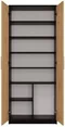 Image Шкаф TopEshop Oliv 2D, Anthracite/Artisan Oak