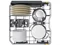 Image Masina de spalat vase incorporabila Whirlpool WH7IA15AM3LS0