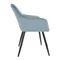 Image Scaun DC-1936 Iris~Light Blue HLR61+Black Legs