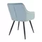 Image Scaun DC-1936 Iris~Light Blue HLR61+Black Legs