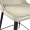 Image Scaun de Bar Clasic Small~Beige HLR7+Black Legs