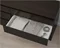 Image Комод Ikea Kullen 6 ящиков 140x72, Black-brown