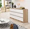 Image Комод Akord K140 6SZ, Sonoma Oak/White