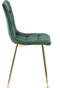 Image Scaun pentru bucătărie Mebel Elite York, Green/Gold
