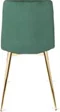 Image Scaun pentru bucătărie Mebel Elite York, Green/Gold