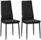 Image Set de scaune Homcom 835-835V01BK, Black