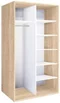 Image Dulap‑cupe Modern Braun Top 2 140x210x60 2 ДСП (Sonoma Oak)