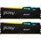 Image Memorie RAM Kingston FURY Beast 16GB DDR5-5600MHz RGB Kit (KF556C36BBEAK2-16)