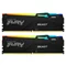 Image Memorie RAM Kingston FURY Beast 32GB DDR5-6400MHz RGB Kit (KF564C32BBEAK2-32)