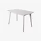 Image Set de sufragerie Evelin COOPER White + 4 COCO White/NV-10WP Grey